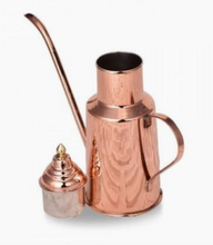 Load image into Gallery viewer, Turkish Copper Oil Bottle Dispenser - 17oz.