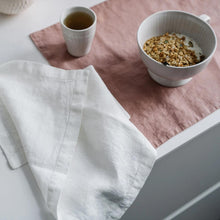 Load image into Gallery viewer, White Linen Napkins