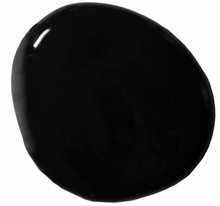 Load image into Gallery viewer, Athenian Black is a pure, pitch black. It creates a strong and modern backdrop and looks particularly striking with whites and metallics. This colour was inspired by the deep black shapes on Ancient Greek ceramics.  Please note, we only ship the 4 oz sample size of wall paint. Gallons are in-store pickup only.