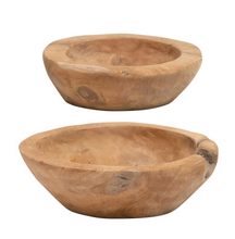 Load image into Gallery viewer, Round Teakwood Bowl
