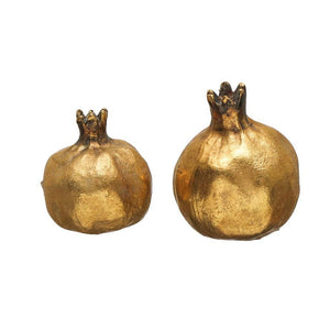 Gold Resin Pomegranates