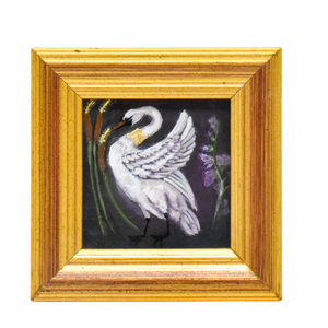 Swan Oil Paintings