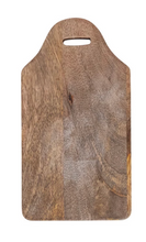 Load image into Gallery viewer, Mango Wood  Board with Knife - Natural
