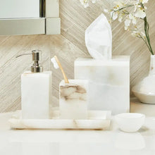 Load image into Gallery viewer, Alabaster Soap Dispenser
