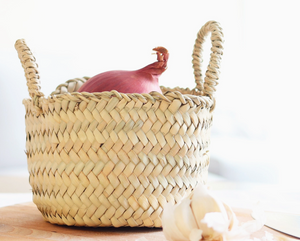 Tiny Beldi Straw Basket