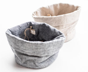 Linen Bread Basket