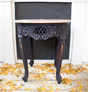 Pink Marble Table