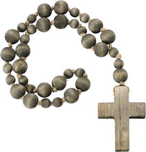 Load image into Gallery viewer, Wood Bead Rosary
