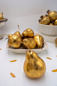 Gold Resin Pear