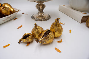 Gold Resin Figs