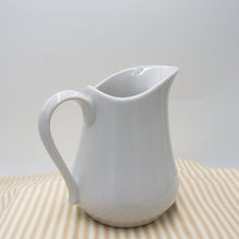 Load image into Gallery viewer, Small White Pitcher
