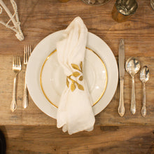 Load image into Gallery viewer, Gold Vine Napkin Ring
