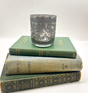 Grey Mercury Glass Votive