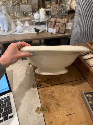 Vintage Creamware Bowl