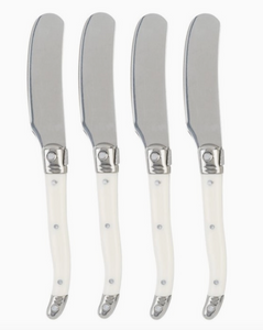 Mini Spreaders with Faux Ivory Handles