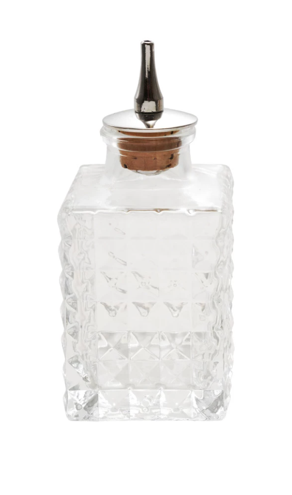 Glass Bitters Bottle with Spout - 2oz.