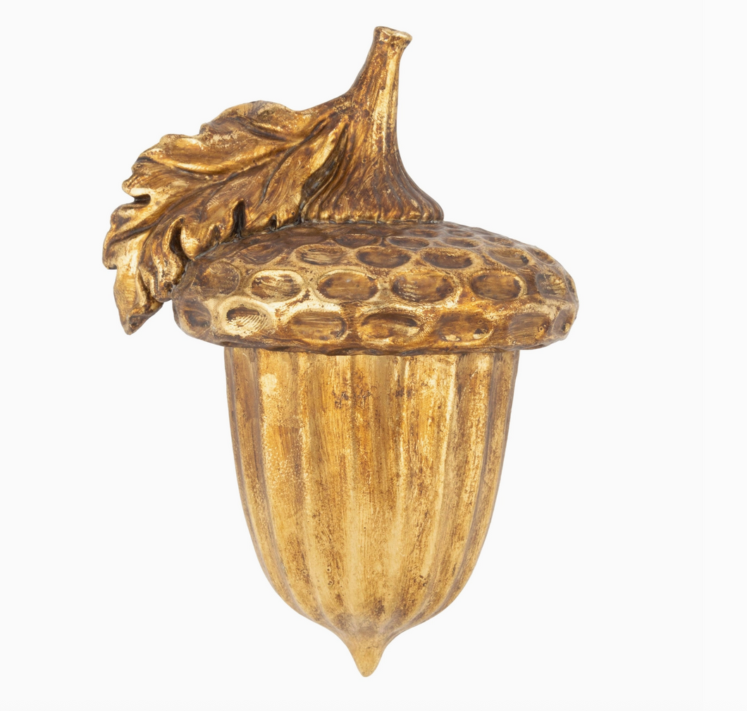 Gold Tabletop Acorn