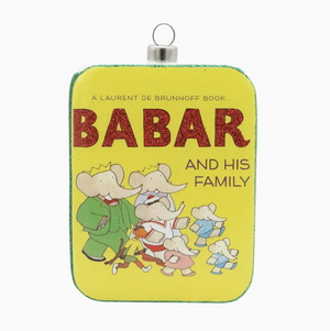 Babar and His Family Book Ornament