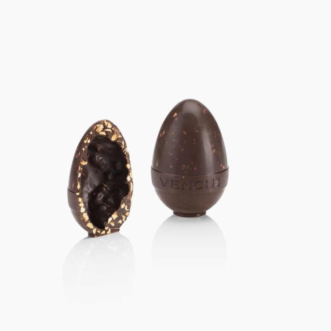 Mini Dark Chocolate Easter Egg with Hazelnuts