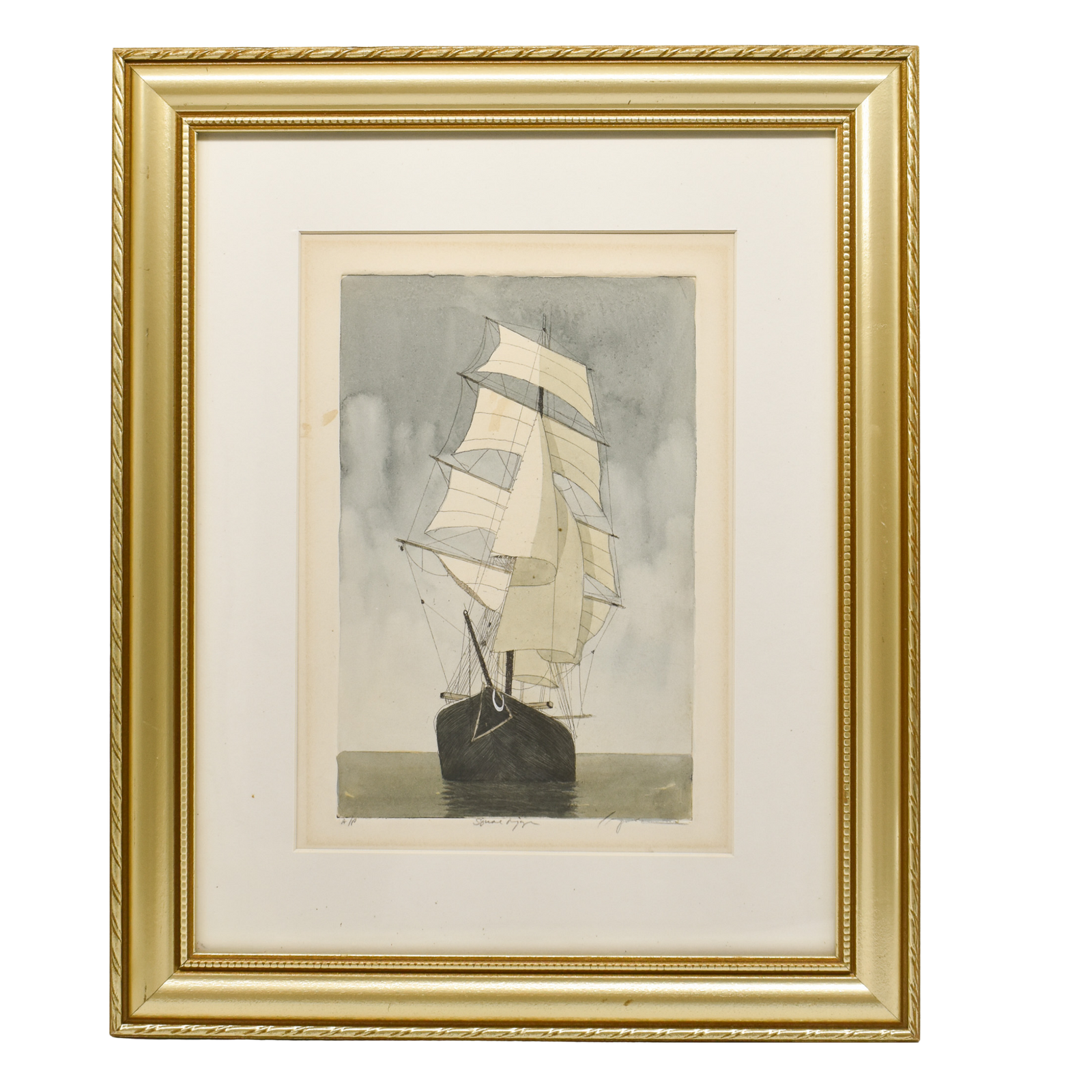 Vintage Ship Print