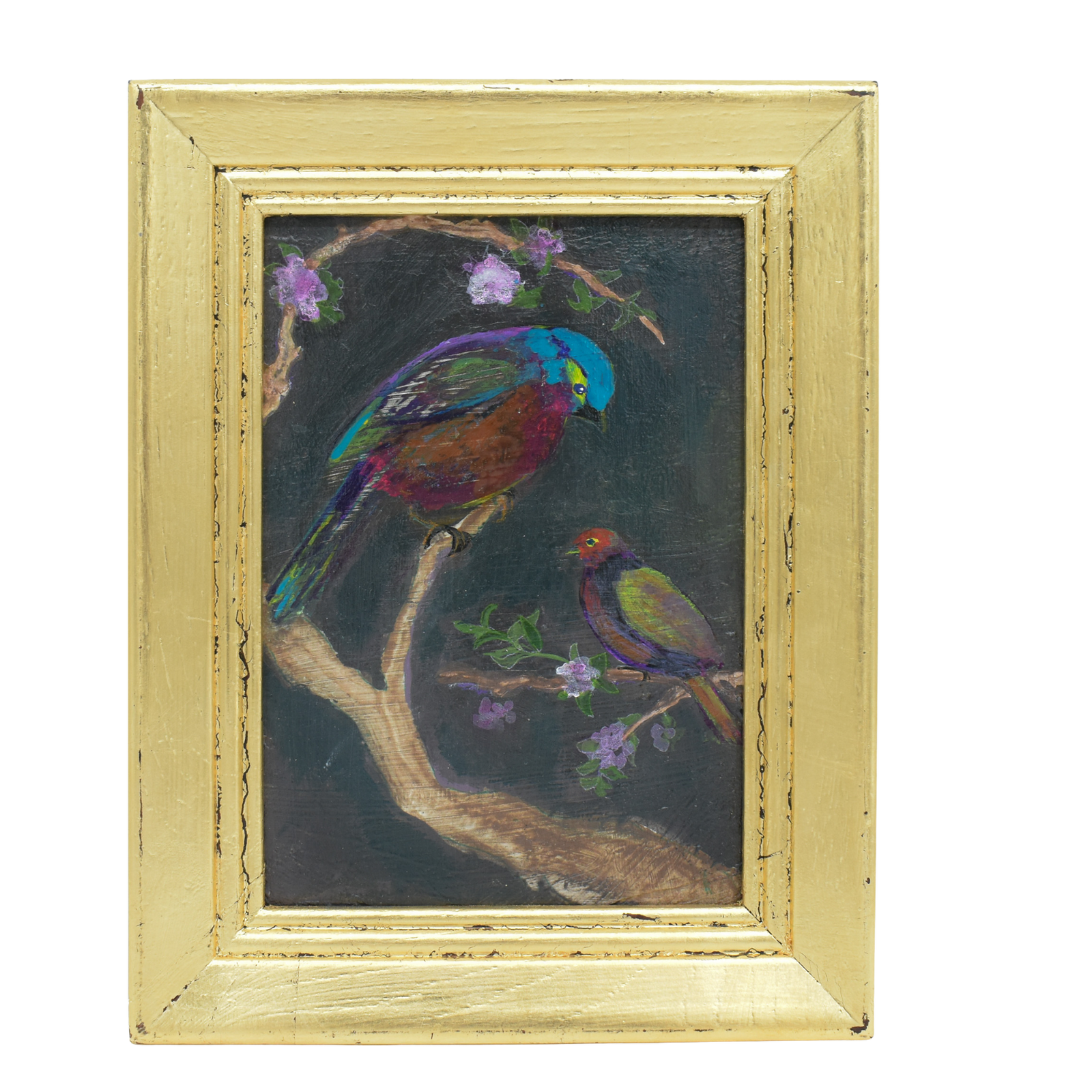 Two Birds with Cherry Blossoms