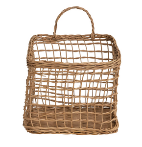 Rattan Hanging Wall Basket