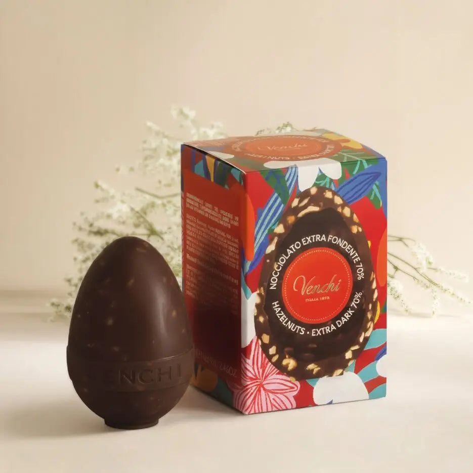 Mini Dark Chocolate Easter Egg with Hazelnuts