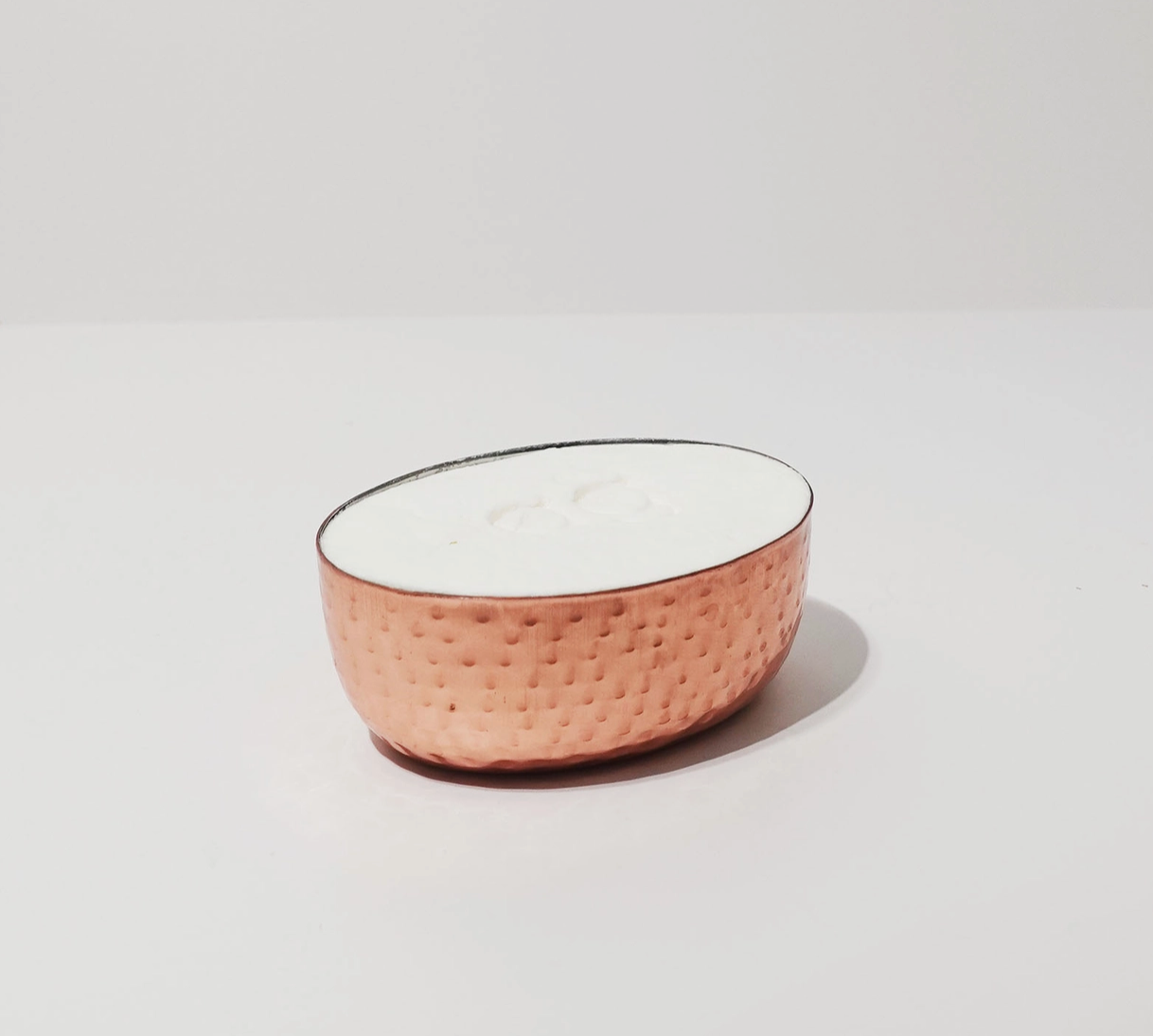 Solid Dish Soap In Reusable Metal Bowl - Citrus