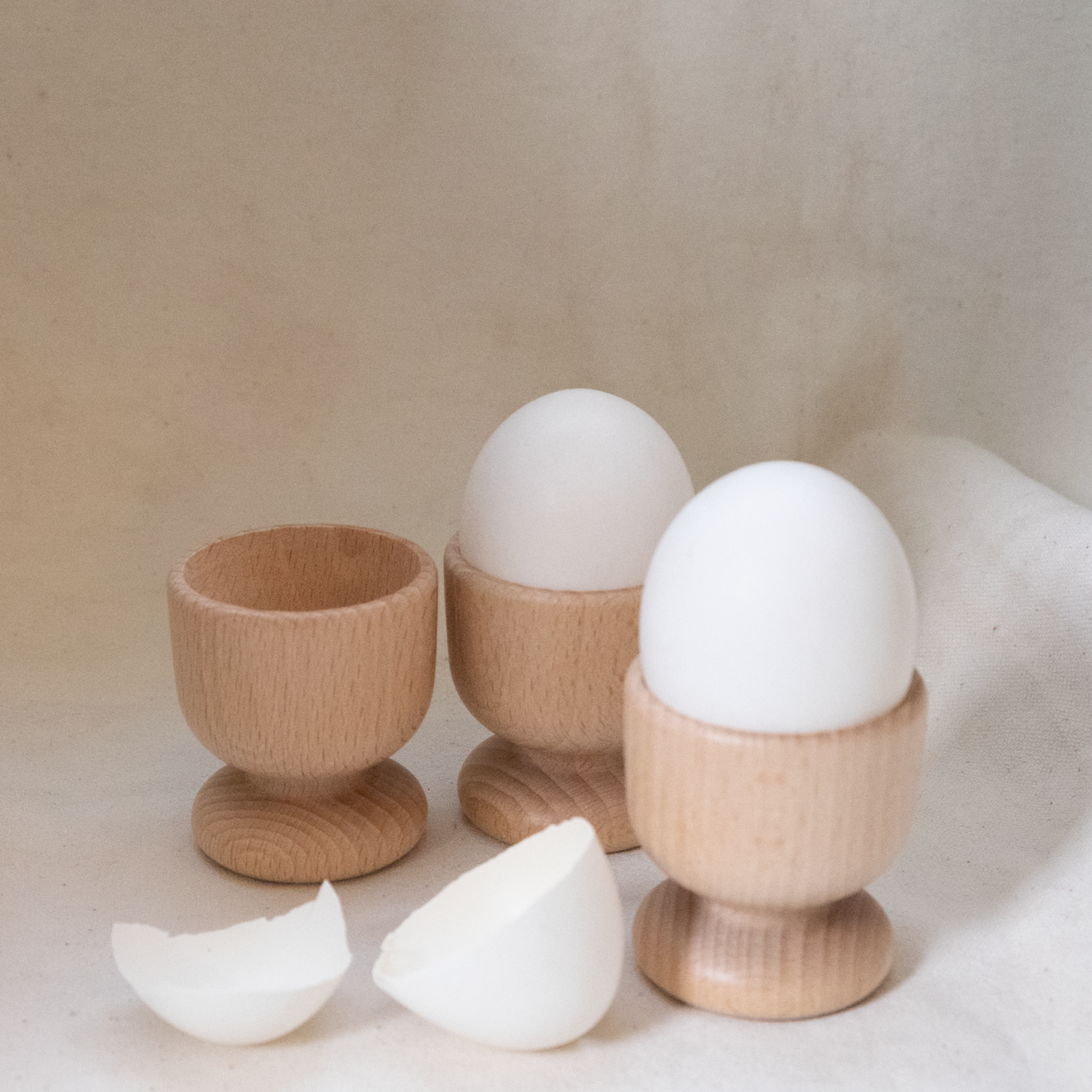 Beechwood Egg Cup