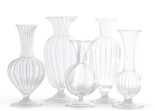 Load image into Gallery viewer, Glass Fluted Vases
