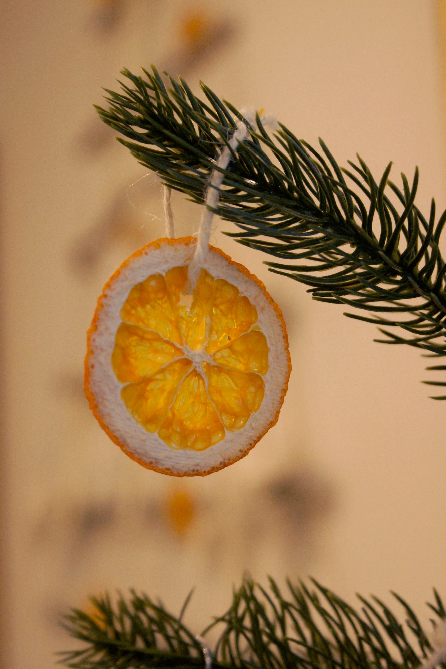 Orange Slice Ornament