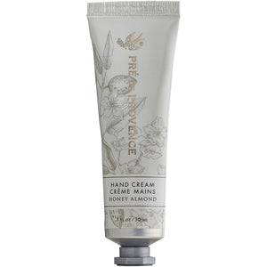 Our rich and luxurious hand cream is full of organic shea butter and sweet almond oil, creating a fast absorbing, weightless moisturizer that envelops skin with nourishment. Product of France.   Size:   1 Fl. Oz / 30 Ml