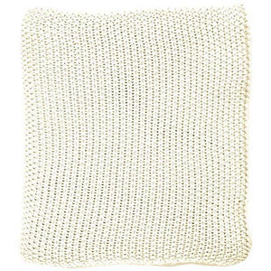 Moss Cotton Knit Throw Blanket