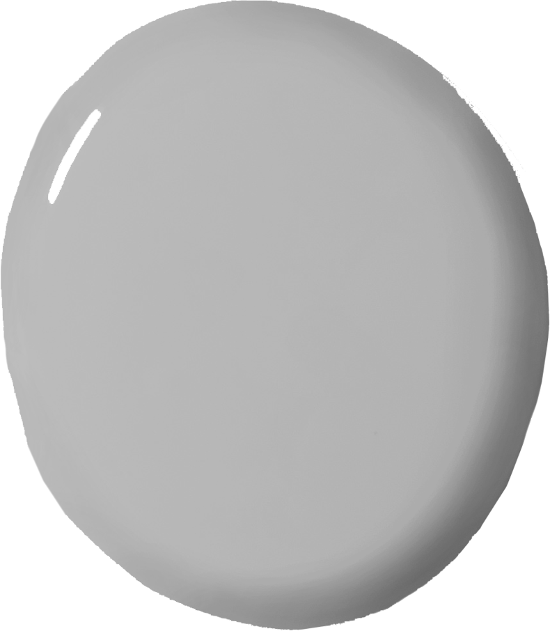 A cool and contemporary grey, with subtle blue undertones. This is a fresh neutral, perfect for creating a sense of space in a modern interior. Pair with Oxford Navy or Athenian Black for an industrial look.  Please note, we only ship the 4 oz sample size of wall paint. Gallons are in-store pickup only.