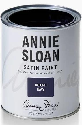 Oxford Navy Satin Trim Paint