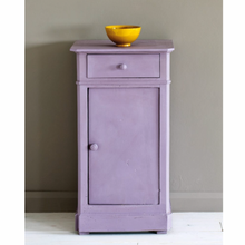 Load image into Gallery viewer, A warm soft aubergine colour with pink red undertones giving a rich complexity that makes beautifully sophisticated lilac tones when Old White is added. A colour first used by artists and then later in decorative work, Emile finds its beginnings in bohemian Paris.

