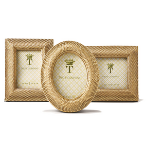 Golden Dots Photo Frames