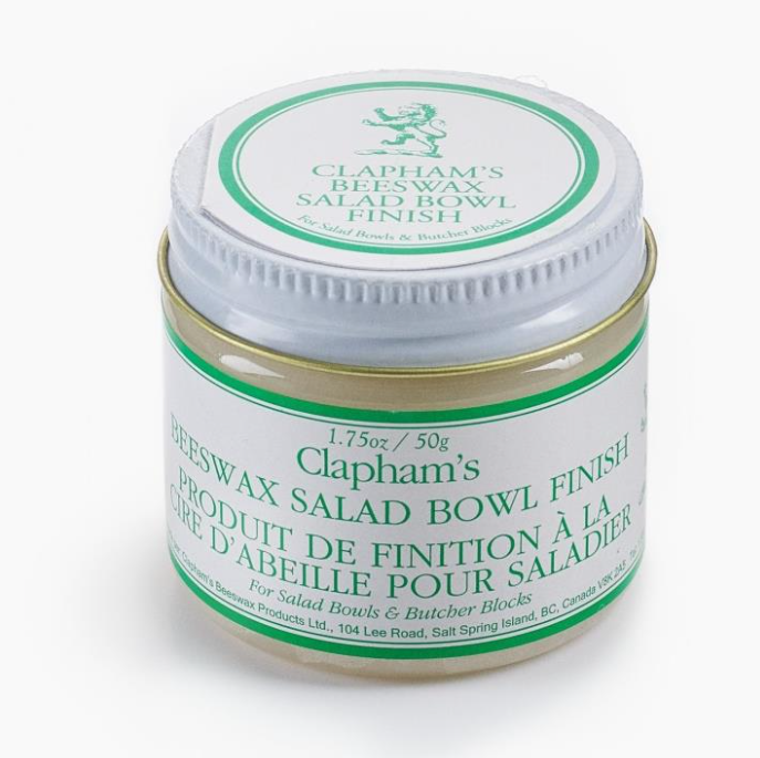 Clapham's Beeswax Salad Bowl Finish