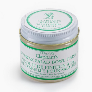 Clapham's Beeswax Salad Bowl Finish