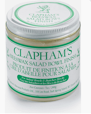 Clapham's Beeswax Salad Bowl Finish