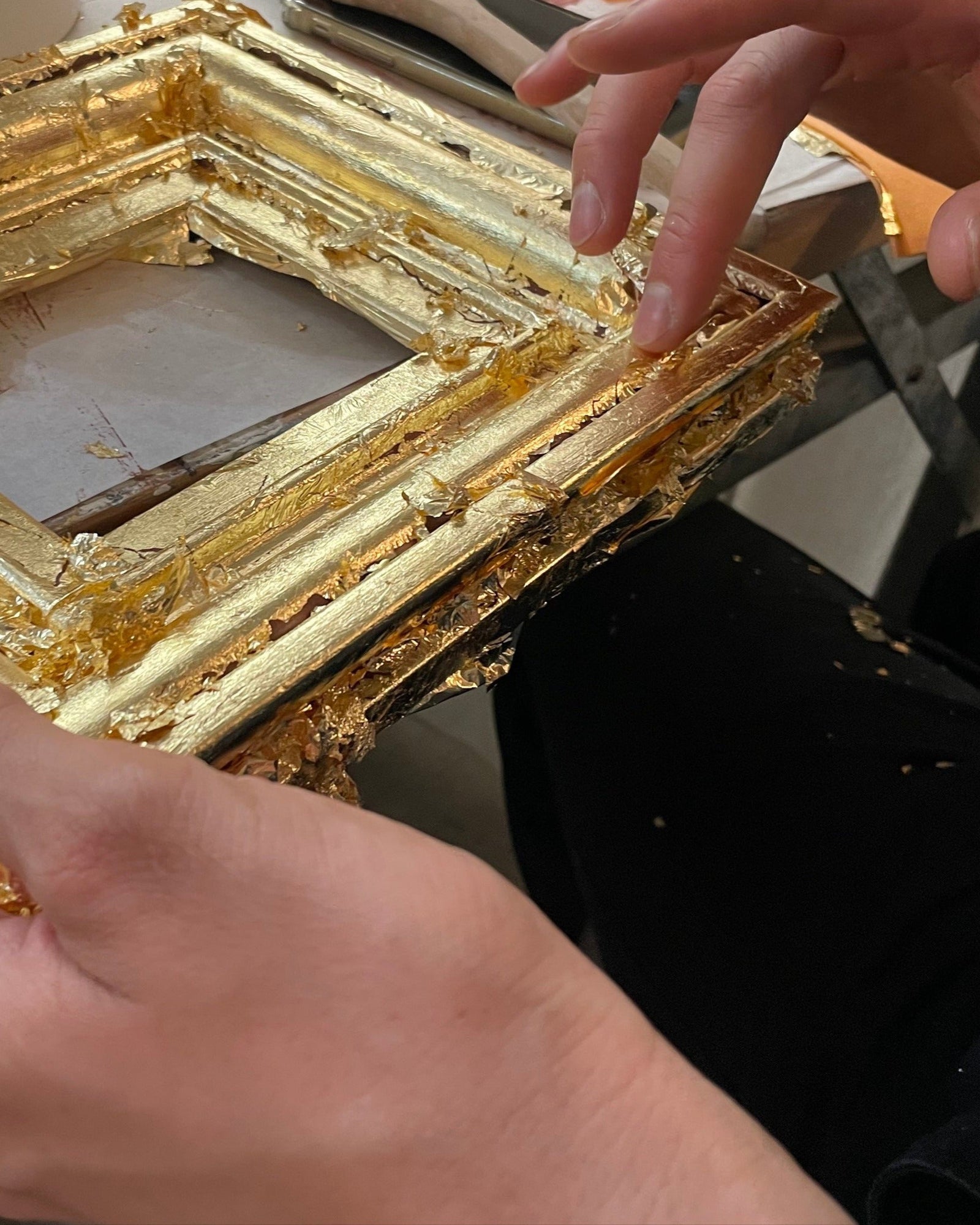Archived: Gold & Silver Leaf Gilding Workshop