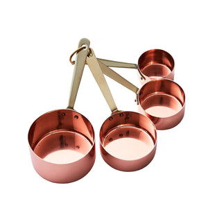 Copper & Metal Measuring Cups